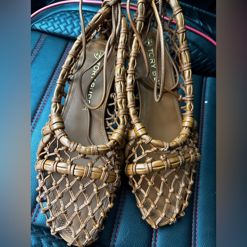 Tory Burch leather ballet flats